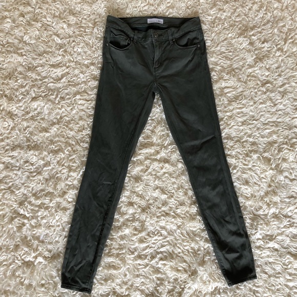 LOFT Olive Green Pants - Picture 4 of 5